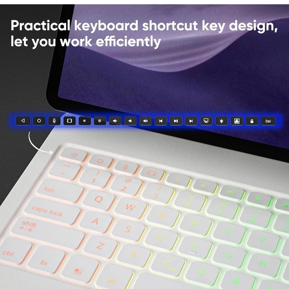 Samsung White Keyboard Case